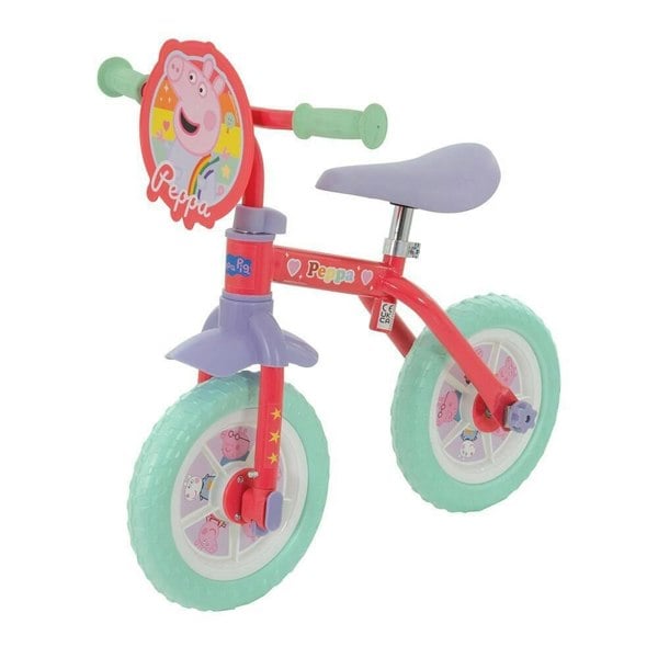 Peppa Pig My First 2-in-1 10in Training Bike