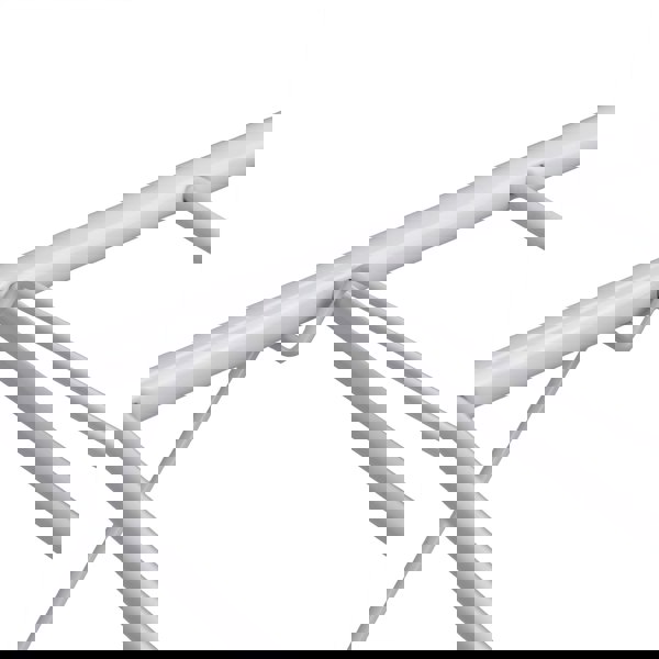 JVL Strong Winged Clothes Drying Airer - 12M, White