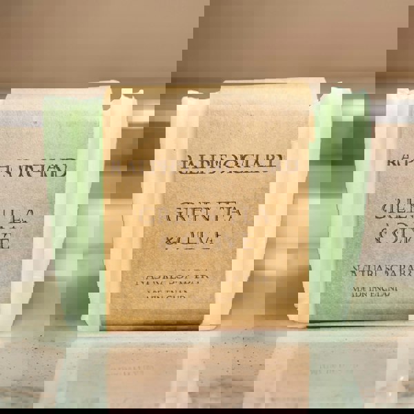 Green Tea & Olive handmade soap bar