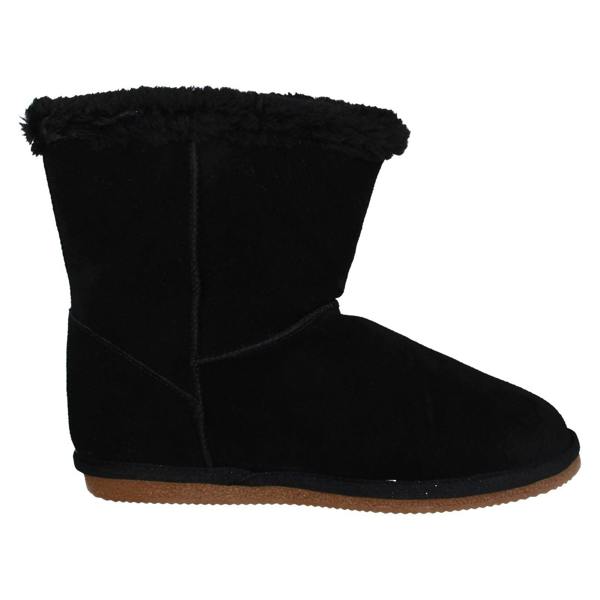 Hush Puppies Ladies Hush Puppies Fur Trim Slipper Boots Ashleigh