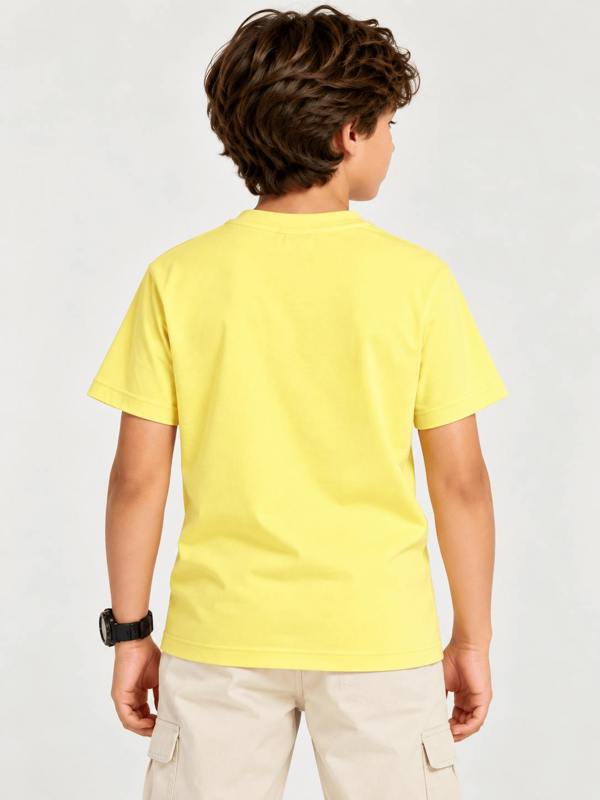 Childsplay Kids Oversized T-Shirt in Yellow
