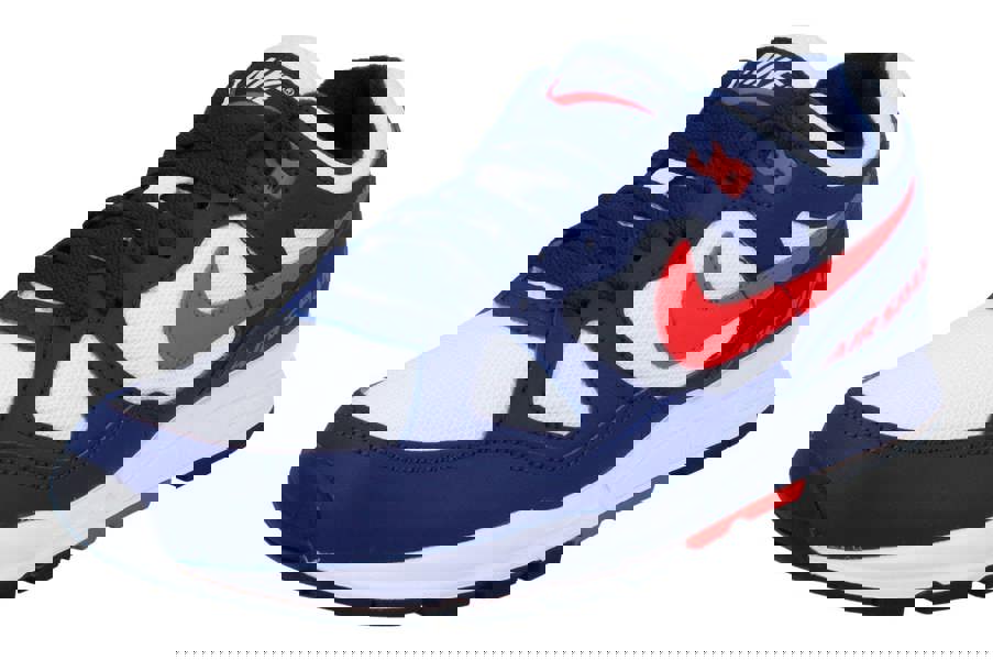 Nike Air Span II Mens Ah8047  404 - Blue Void Habanero Red White 404 - Photo 0