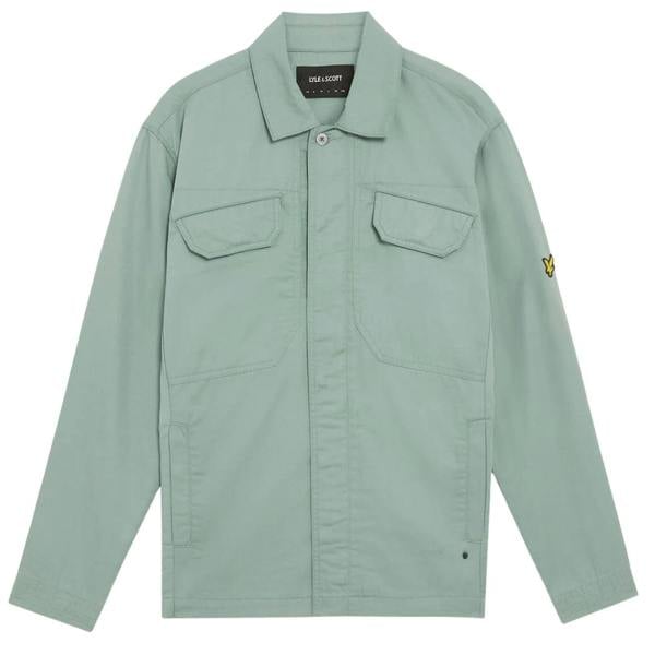 Lyle & Scott Green Multi Pocket Overshirt XL