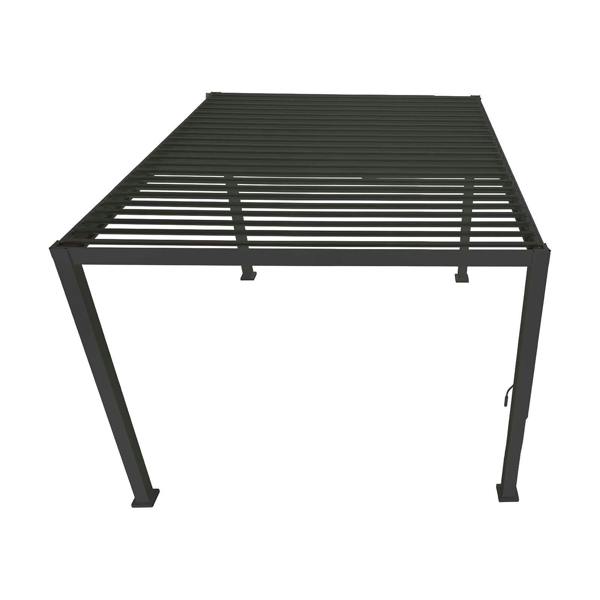 Ocean Designs Tivoli 3.6m x 3m Grey Frame Free Standing Pergola