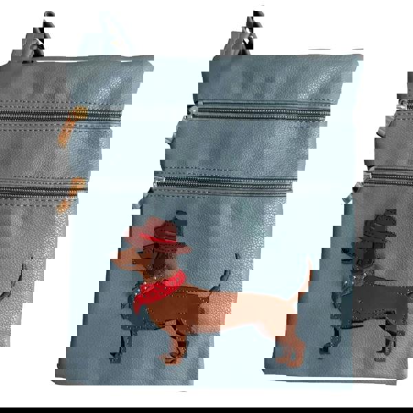 Fores Collection Dachshund Dog Crossbody Bag