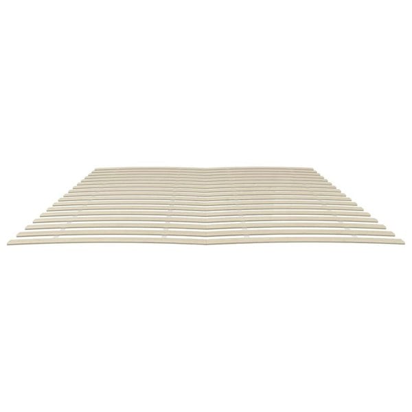 Berkfield Slatted Bed Bases with 34 Slats 2 pcs 90x200 cm