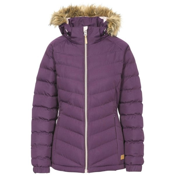 Trespass Womens/Ladies Nadina Waterproof Padded Jacket - Potent Purple