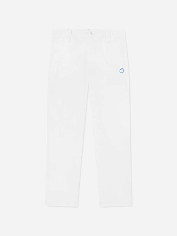 Trussardi Boys Tofinuo Logo Trousers in White