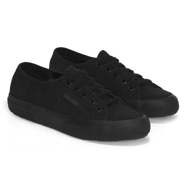 Superga Unisex Adult 2750 Cotu Classic Vegan Trainers - Total Black - 