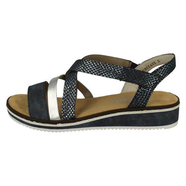 Rieker Ladies Rieker Wedge Heeled Sandals V3663