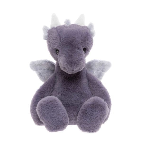 Charlie Bears Draco Dragon - Soft Lavender L - Plush Soft Toy Detailed Mythical Magical Creature Character