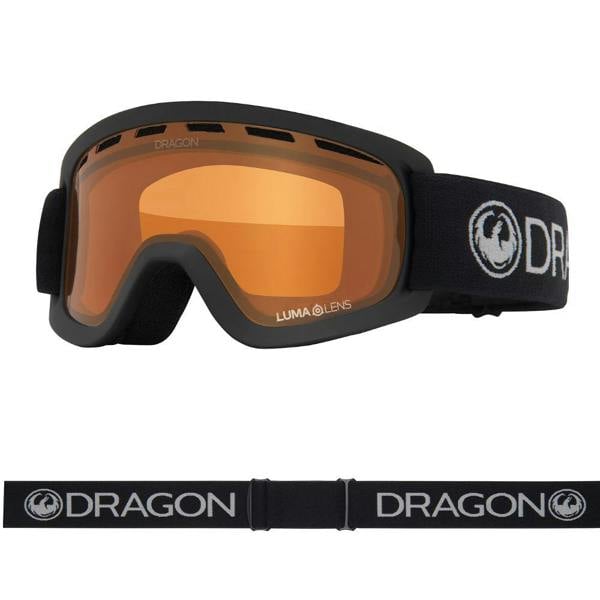 Dragon LIL D - Charcoal with Lumalens Amber Lens