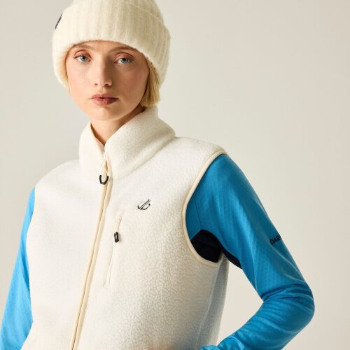 Dare 2B Womens Excursion Fleece Body Warmer - Egret