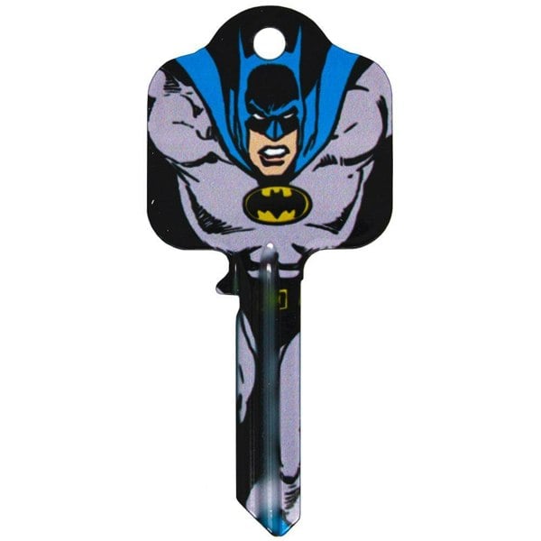 DC Comics Batman Door Key - Grey/Blue