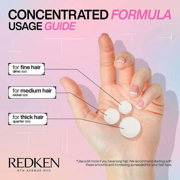 Redken Acidic Bonding Concentrate Conditioner, Bond Repair for Damaged & Colour-Treated Hair 300ml - Additional 9