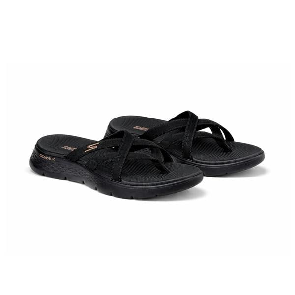 Skechers GO WALK FLEX Sandals Mules Sandals in Black