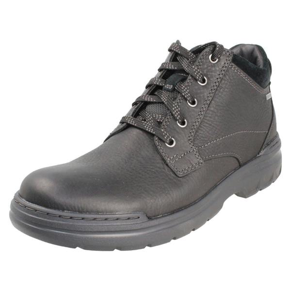 Clarks Mens Clarks Gore-Tex Waterproof Lace Up Casual Boots Rockie2 Up Gtx