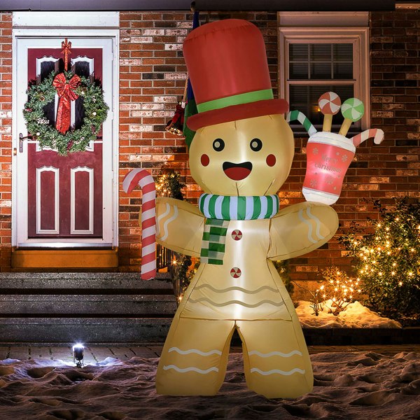 Inflatable Gingerbread Man