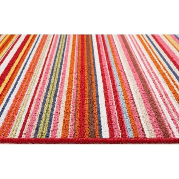 The Rugs Washable Indoor Mat Stripe Design | Durable Runner