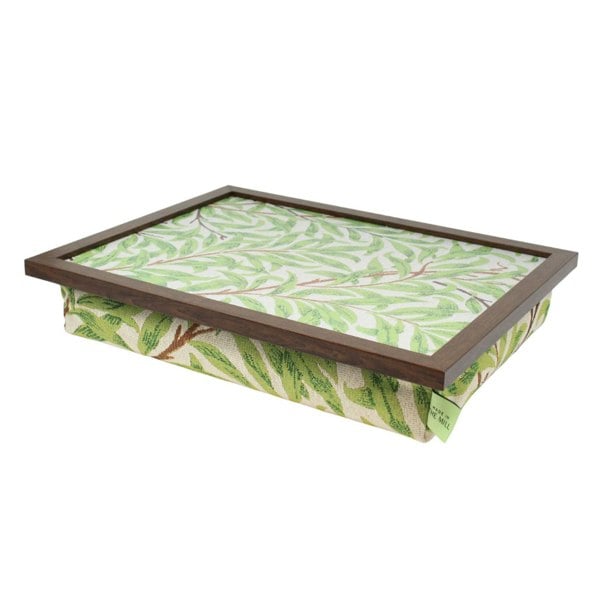 Made in the Mill Luxury Sage Willow Lap Tray With Bean Bag