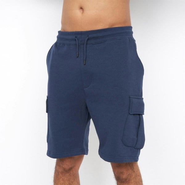 Crosshatch Seagaro Cargo Shorts Insignia Blue