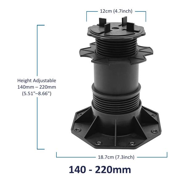 Nicoman Adjustable Pedestal Support for Paving