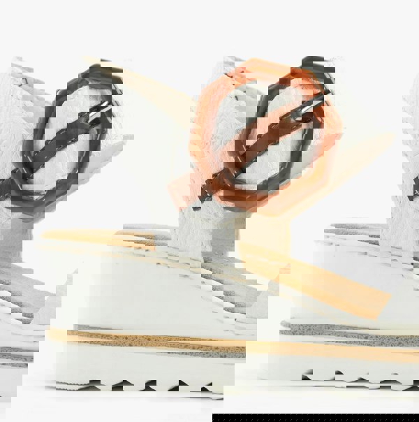 Rieker 67476-83 Womens Sandals - White Combination