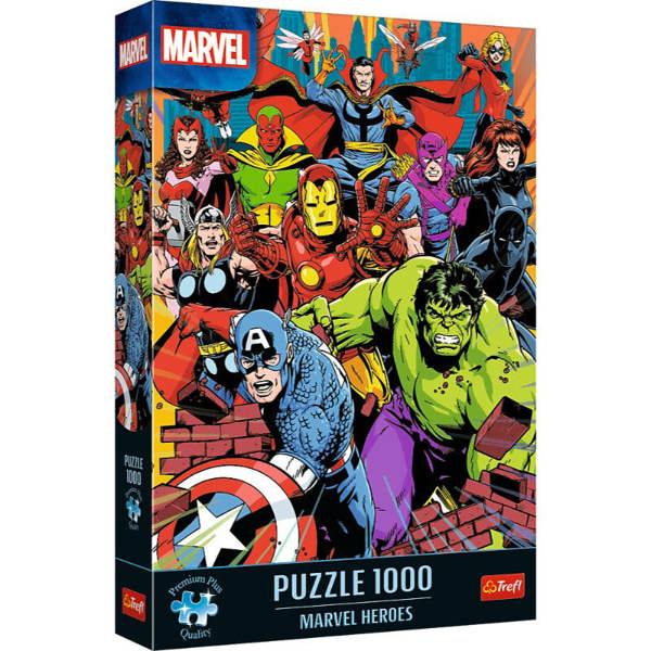 Trefl Marvel Hero's Puzzle - 1000 Pieces