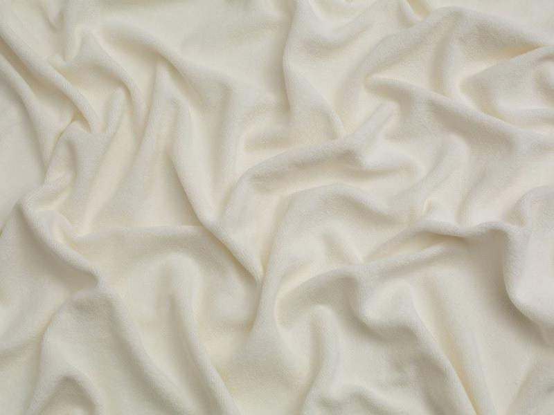 Minerva Core Range One Sided Cotton Towelling Fabric - Plain Design Dressmaking Fabric, 150 cm / 60" Wide - per metre