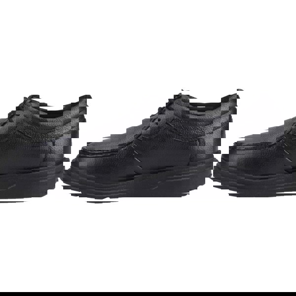 Hush Puppies Ronan Mocc Leather Boys's Black Moccasins Shoes