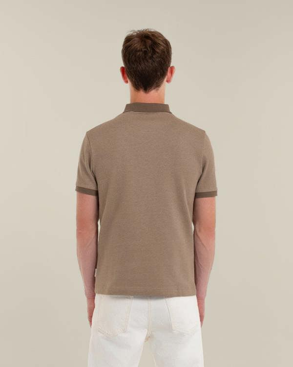 Larsson & Co Jarell - Two Tone Jacquard Polo Shirt