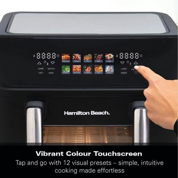 Hamilton Beach FlexiZone 10L Dual Air Fryer - Hamilton Beach UK