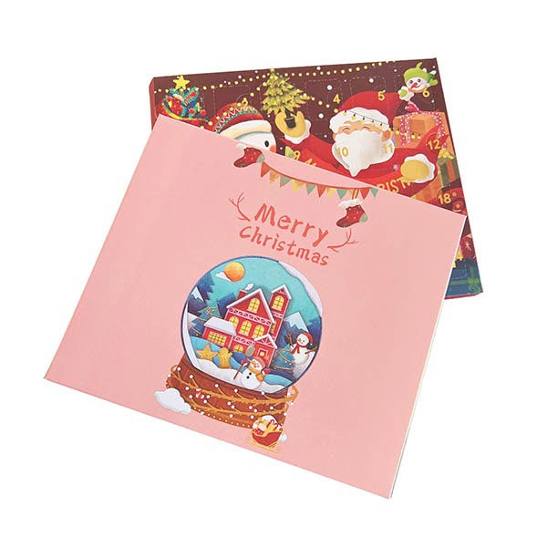 Leaper Christmas Rose Gold Jewelry Advent Calendar