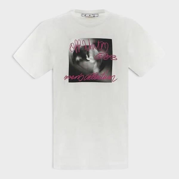 Off-White Logo Print T-Shirt White