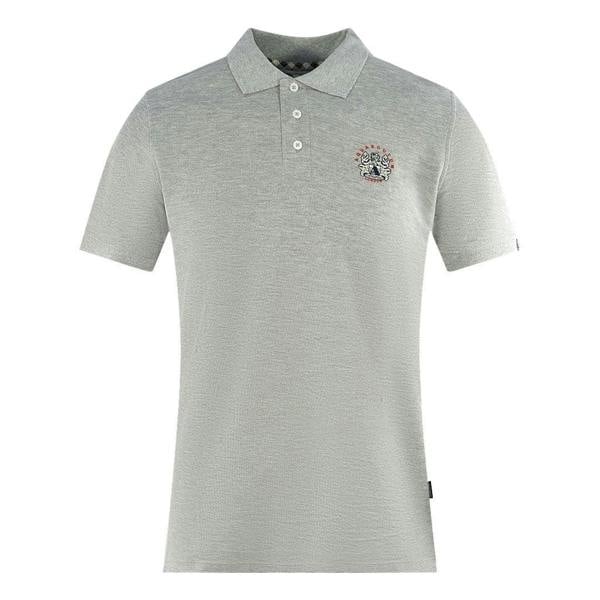 Aquascutum Unisex Adult London Crest Polo Shirt - Grey - 