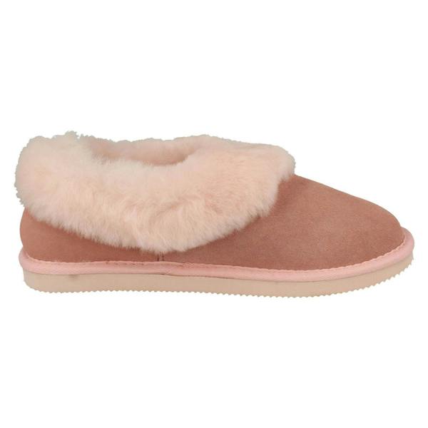 Padders Ladies Padders Fur Trim Slippers Cuddle