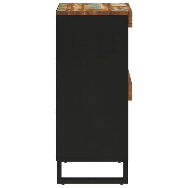 Berkfield Side Cabinet 60x33x75 cm Solid Wood Reclaimed