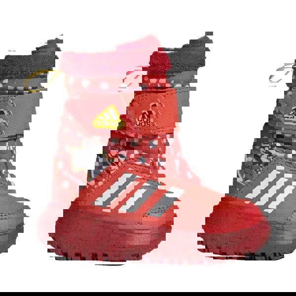 Adidas Childrens/Kids Winterplay Minnie Mouse Disney Boots - Red/Grey-White