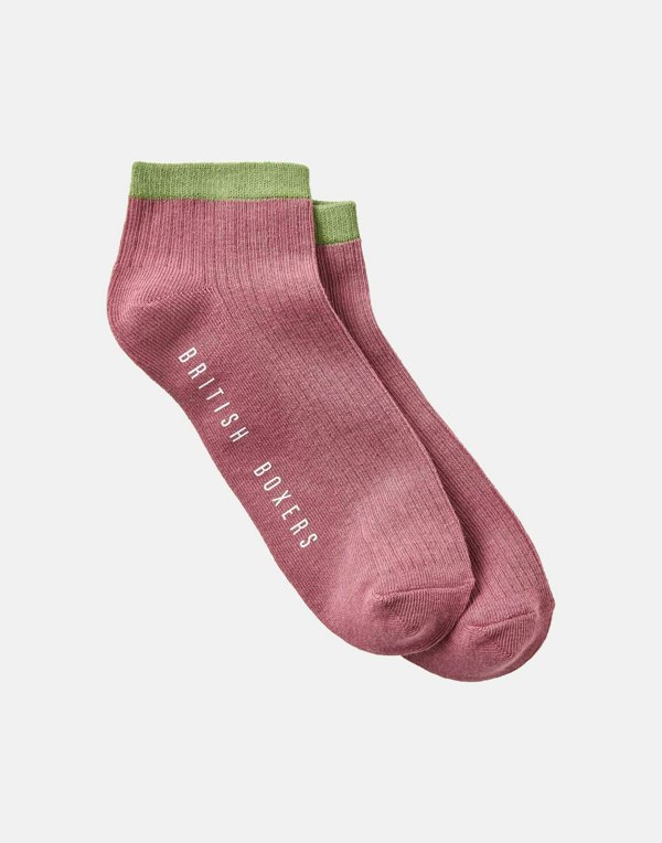 Women's Four-Pair Sock Gift Box – Trainer Liner Socks - British Boxers