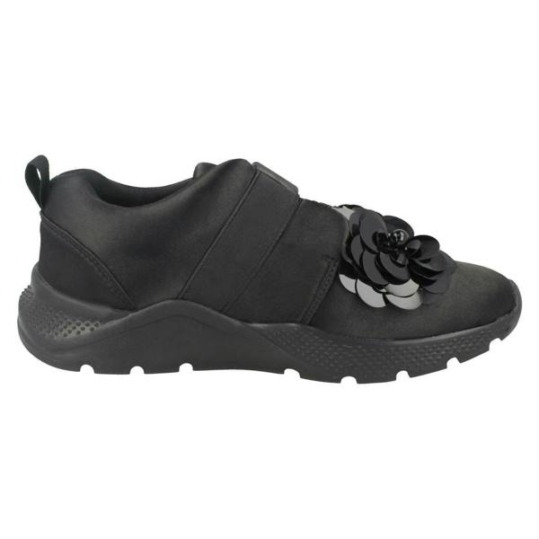 Spot On Ladies Spot On Flower Trim Trainers
