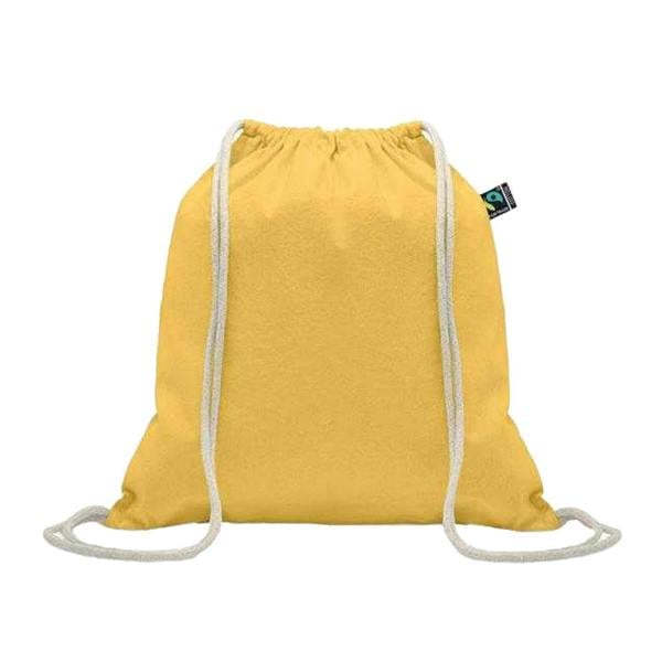 MidOcean Osole Cotton Drawstring Bag - Yellow - 