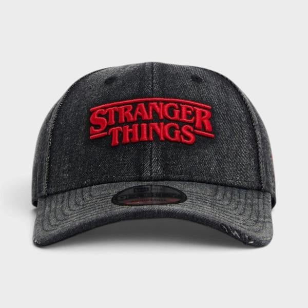 New Era Stranger Things 9FORTY Cap Grey Red