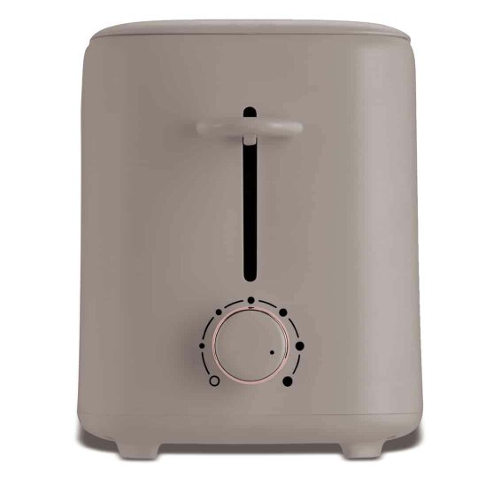 Berlinger Haus Toaster with Cover, Matt Taupe | Berlinger Haus BH9701