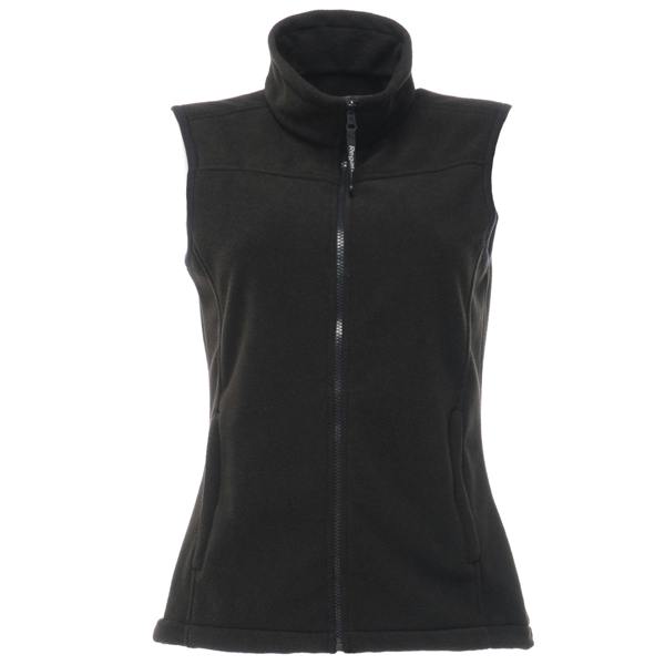 Regatta Professional Womens/Ladies Haber II 250 Series Anti-pill Fleece Bodywarmer / Sleeveless Jacket - Black