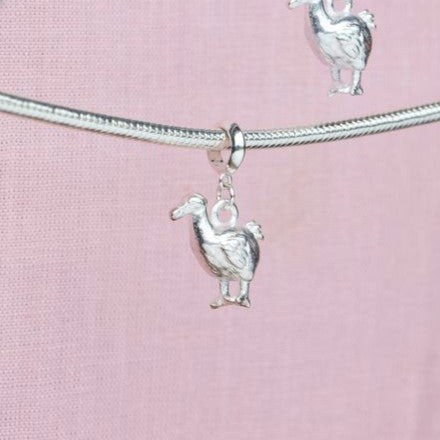 Mylee London Dodo Pendant Charm - Sterling Silver