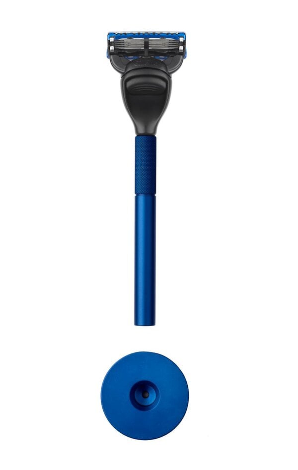 Bolin Webb Generation Blue Shaving Set with Stand - Gillette Fusion Razor