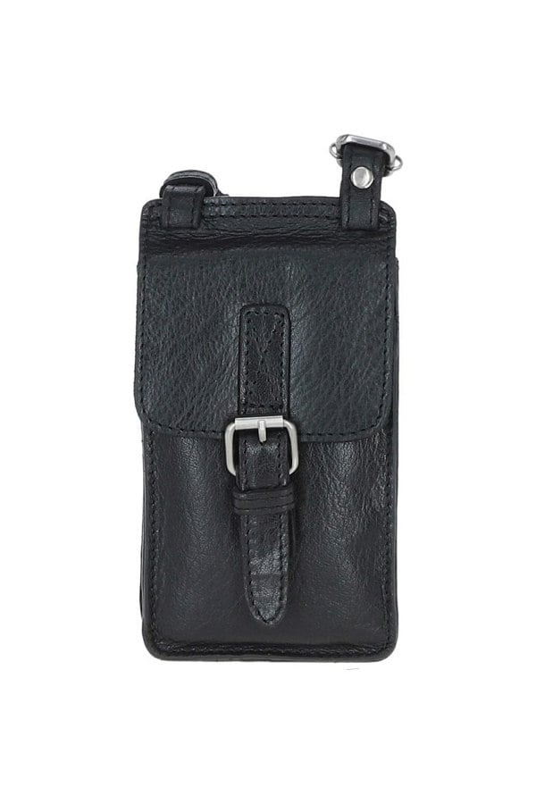 Exquisite Ashwood Leather Smartphone Bag: F-89