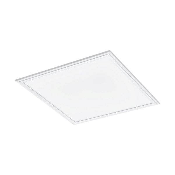 Flush Ceiling Light Colour White Shade Plastic Remote Control LED 20W Included Loops