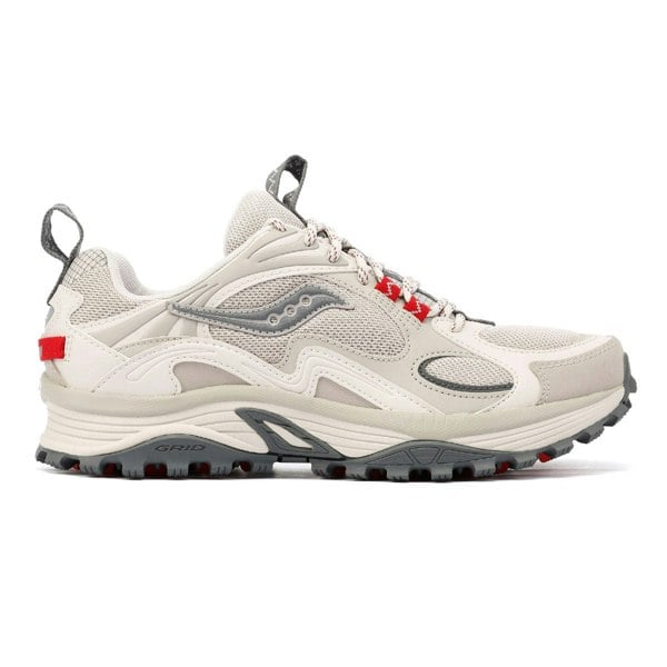 Saucony - S70896-2 Unisex Grid Aura X - Dove/Red