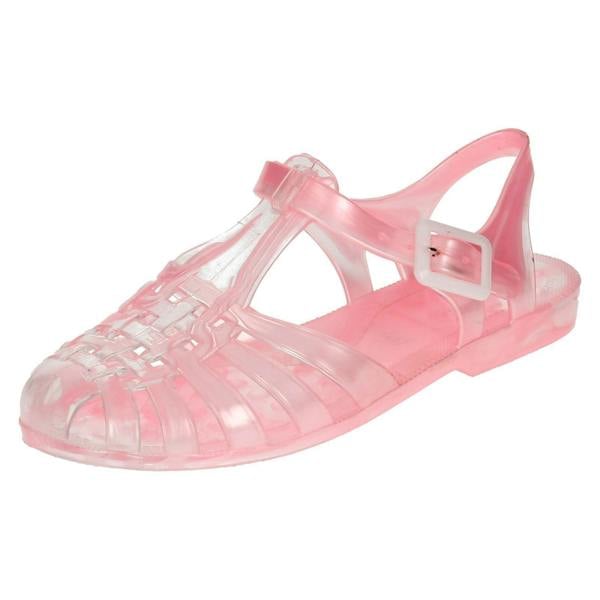 Spot On Ladies Spot On Closed Toe Jelly Shoes